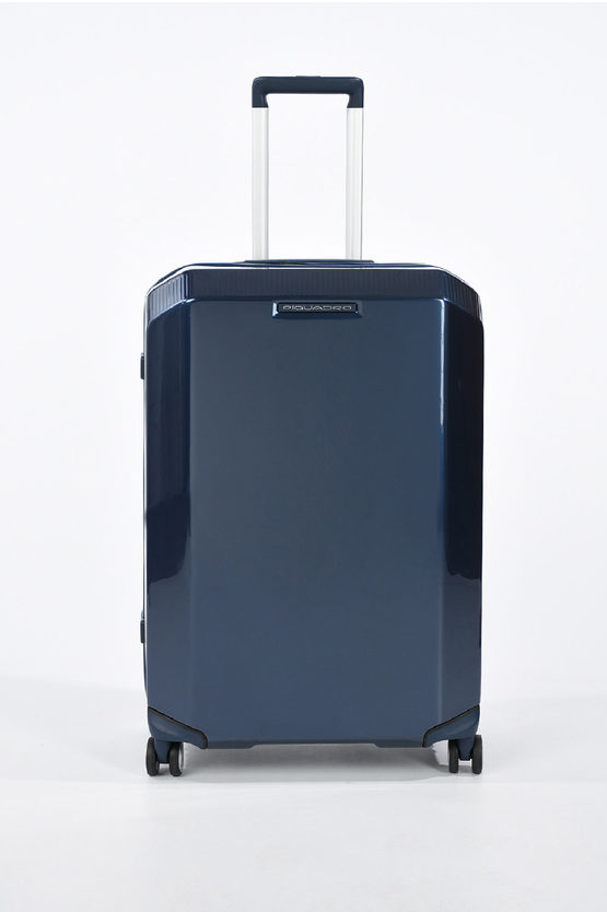 Piquadro PIQ3 Trolley Medio 68cm 4R Blu taglia Unica Piquadro PIQ3 Trolley Medio 68cm 4R Blu taglia Unica