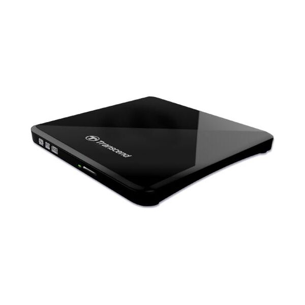 transcend ts8xdvds-k masterizzatore esterno slim dvd±r/rw usb 2.0 colore nero - ts8xdvds-k