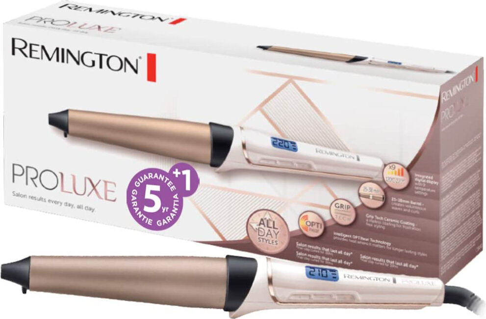 remington ci91x1 arricciacapelli conico ferro per capelli in ceramica temperatura massima 120°c colore bronzo - proluxe ci91x1