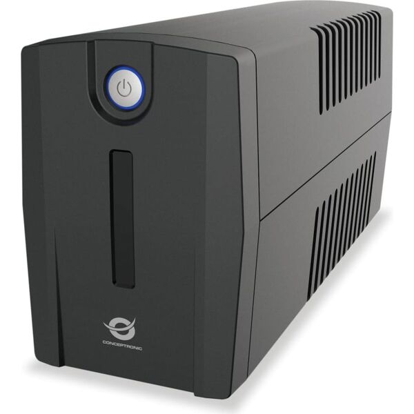 conceptronic zeus 01es gruppo di continuità ups 650 va 360 w 2 prese ac compatta usb lan rj 46 - 110526603