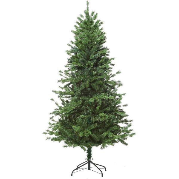 dechome 830303v01 albero di natale h. 150 cm pino con rami 440 base pieghevole rimovibile - 830303v01