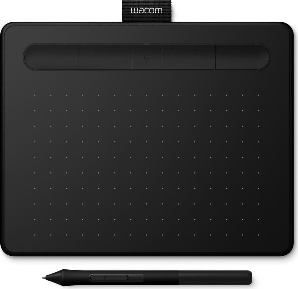 wacom ctl-4100wlk-s tavoletta grafica 7 bluetooth 4.2 con penna colore nero - ctl-4100wlk-s intuos