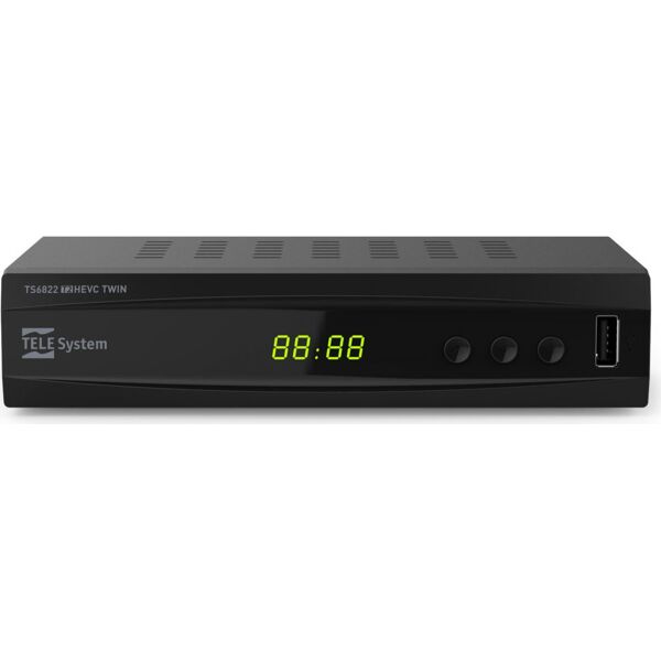 telesystem ts6822 decoder digitale terrestre full hd dolby audio hdmi usb - ts6822