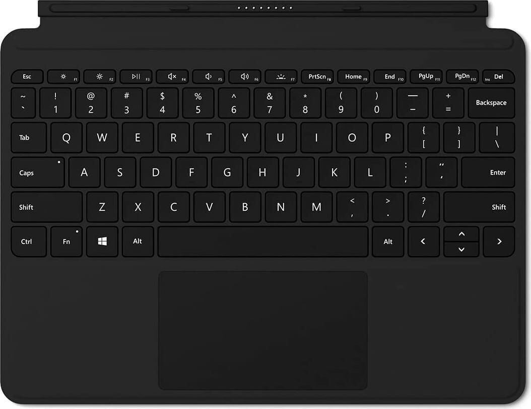 microsoft kcm-00034 cover con tastiera per tablet compatibile con surface go e go2 colore nero - kcm-00034
