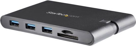 startech dkt30chvscpd adattatore usb-c con hdmi e vga 3x usb 3.0 sd pd 3.0 - dkt30chvscpd