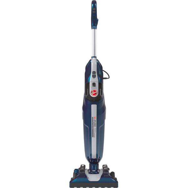 hoover hps700 011 scopa a vapore lavapavimenti pulitore a vapore aspira e lava capacità 0,3 litri colore blu - hps700 011 h-pure 700 steam