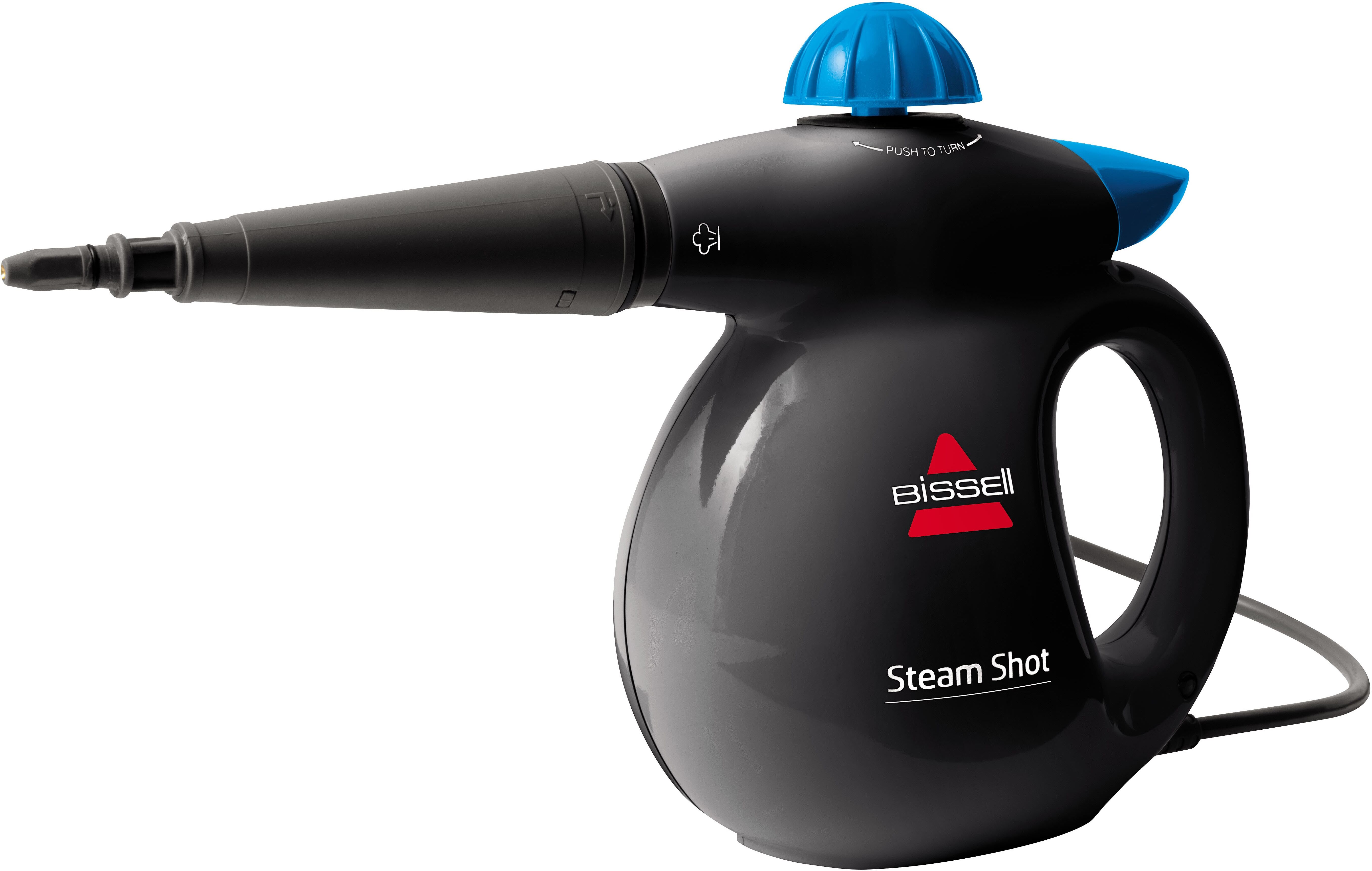 bissell 2635j pulitore a vapore portatile capacità 360 ml potenza 1050 watt - 2635j steam shot