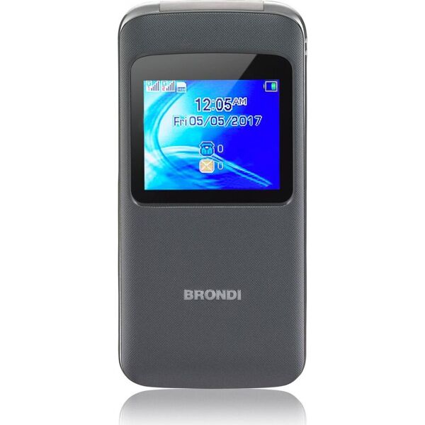 brondi window/g window - telefono cellulare gsm dual sim bluetooth radio fm colore grigio - window/g
