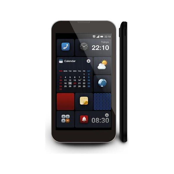 i-inn smartlet smartlet six2 - smartphone dual sim 6 1/8 gb 8 mp android colore nero - smartlet six2