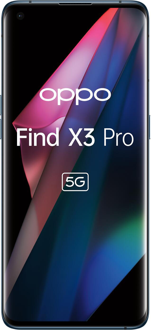 oppo findx3prob find x3 pro - smartphone dual sim 6.7 12/256 gb 50 mp 5g android colore blu - findx3prob