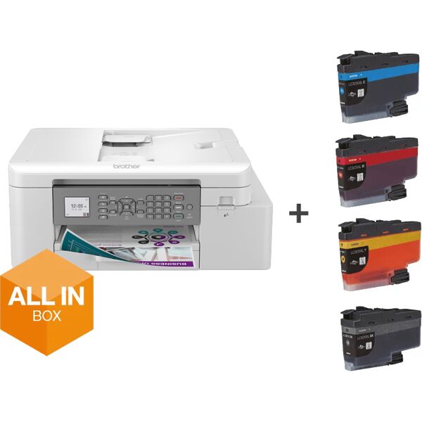 brother mfcj4335dwxl stampante multifunzione inkjet a colori stampa a4 scanner wifi + cartucce - mfc-j4335dwxl