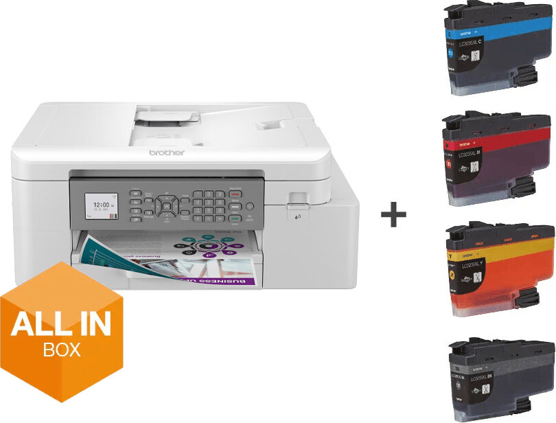 brother mfcj4335dwxl stampante multifunzione inkjet a colori stampa a4 scanner wifi + cartucce - mfc-j4335dwxl