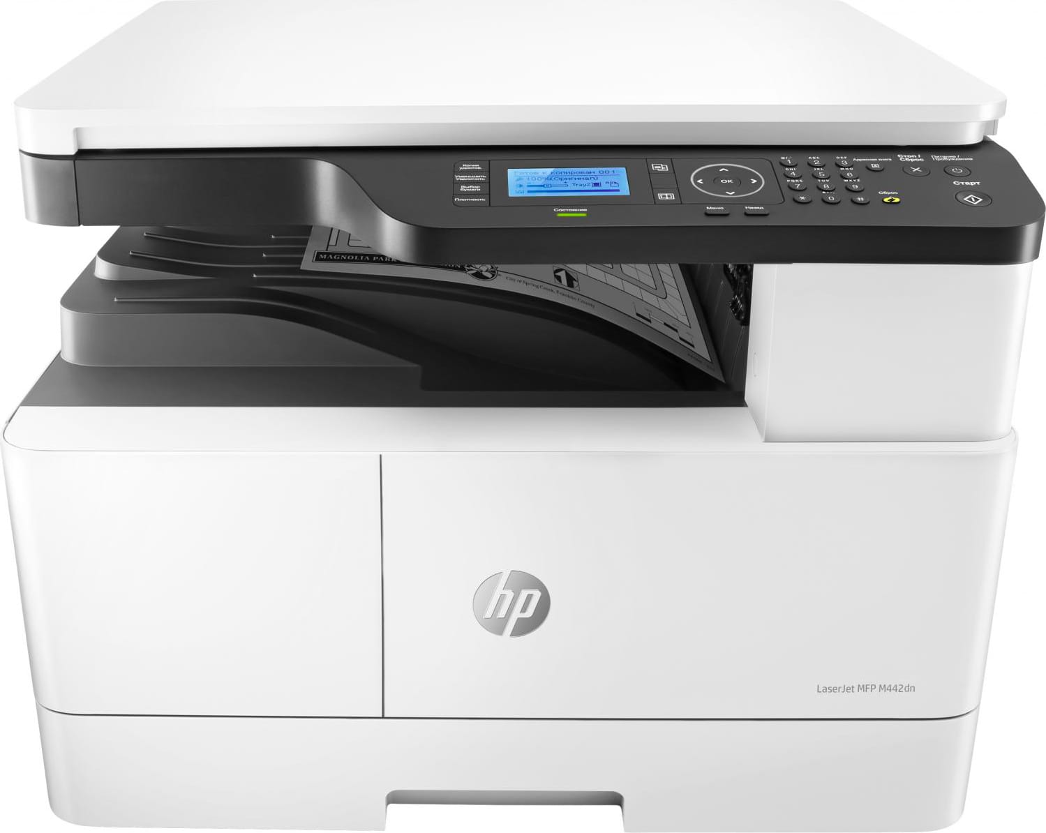 hp 8af71a#b19 stampante multifunzione laser 1200 x 1200 dpi 24 ppm a3 8af71a laserjet mfp m442dn