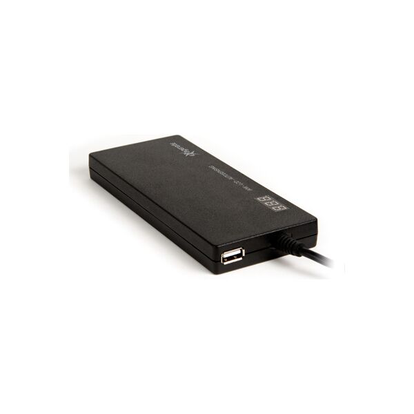 hamlet xpwnb90alcd alimentatore caricabatterie notebook usb 90w colore nero - xpwnb90alcd