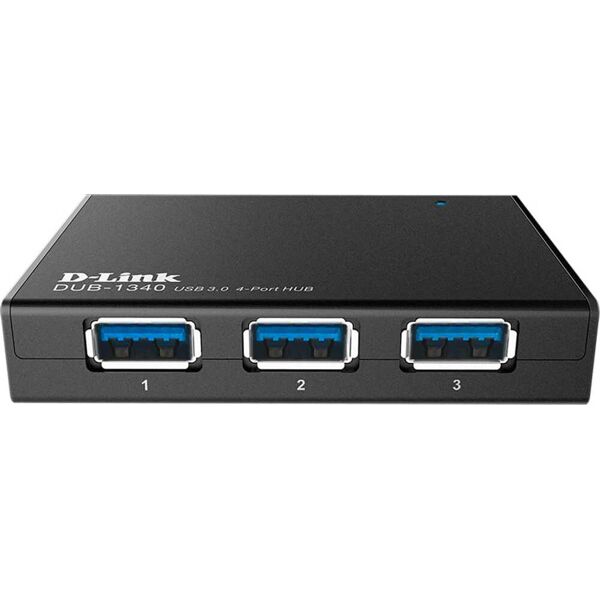 d-link dub-1340 hub 4 porte usb 3.0 colore nero - dub-1340