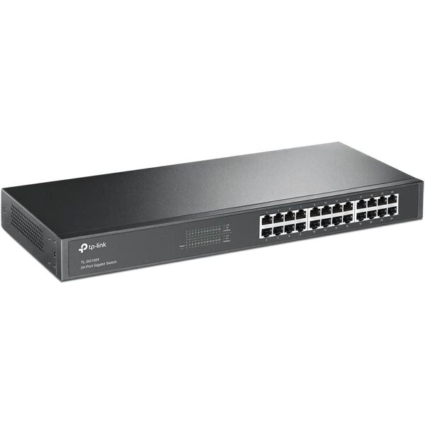 tp-link tl-sg1024 switch 24 porte gigabit rj45 10/100/1000m per rack unmanaged - tl-sg1024