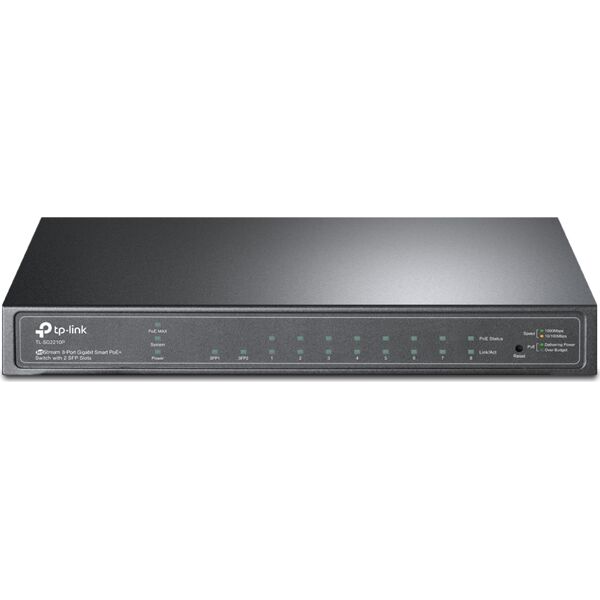 tp-link tl-sg2210p switch 8 porte gigabit ethernet 10/100/1000 supporto poe - tl-sg2210p