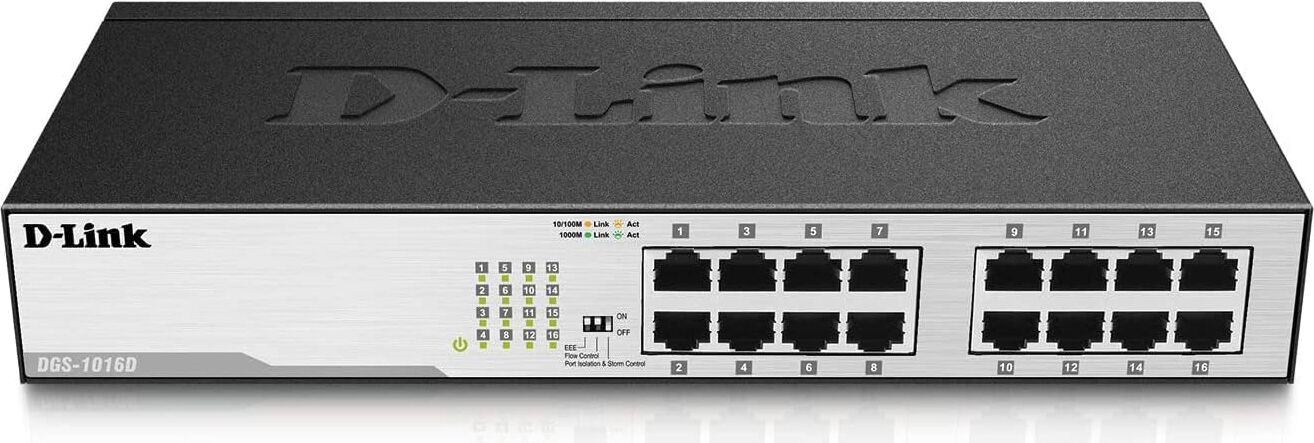 d-link dgs-1016d switch rete 16 porte dgs-1016d