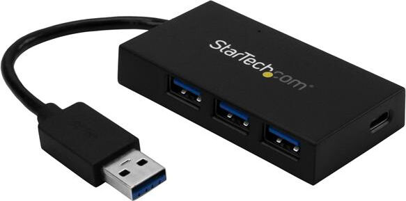 startech hb30a3a1cfb hub usb 3.0 3 porte hot-swap velocità 5000 mbit/s colore nero - hb30a3a1cfb