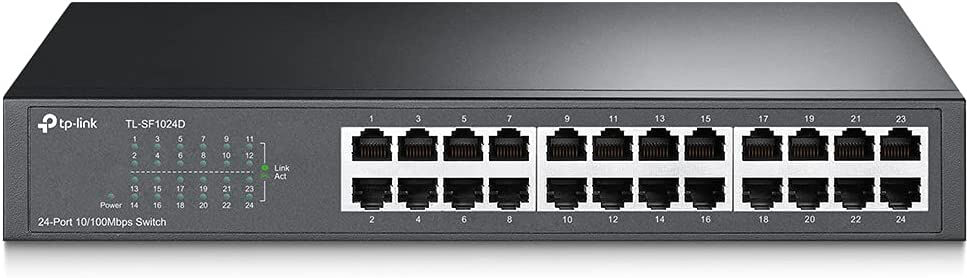tp-link tl-sf1024d switch 24 porte 10/100mbps - tl-sf1024d