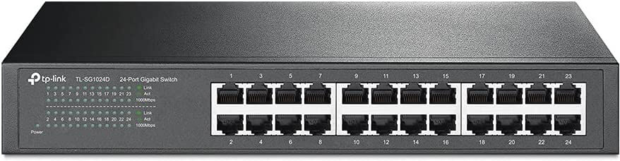 tp-link tl-sg1024d switch 24 porte gigabit desktop / rack- tl-sg1024d