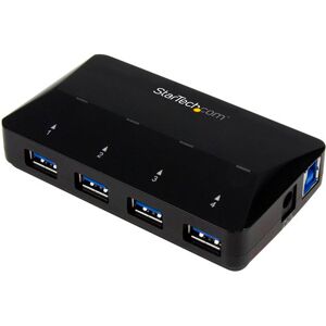 Startech St53004u1c Hub Usb 3.0 A 4 Porte Con Porta Di Ricarica Dedicata St53004u1c