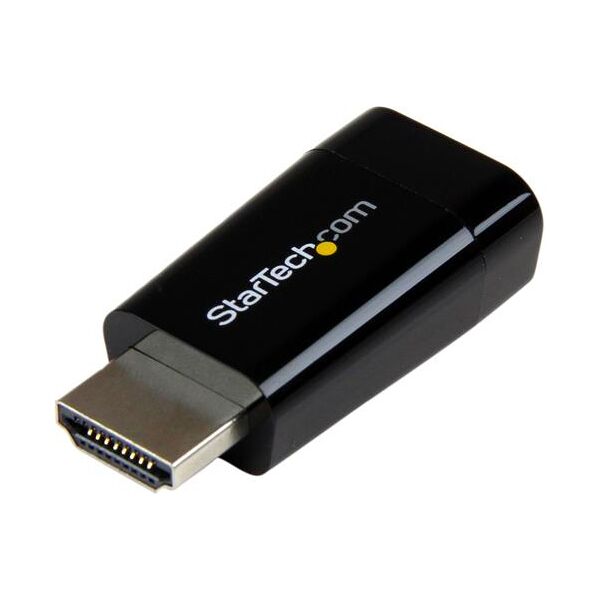 startech hd2vgamicro convertitore slim hdmi a vga per notebook - hd2vgamicro