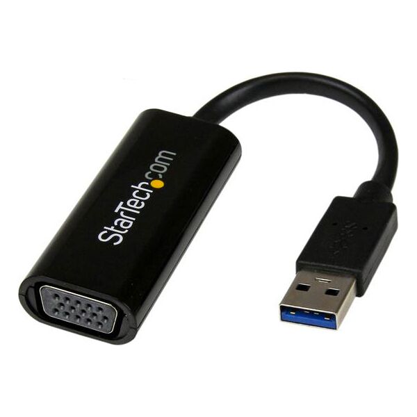 startech usb32vgaes adattatore usb 3.0 a vga scheda video esterna multimonitor 1920x1200/1080p - usb32vgaes