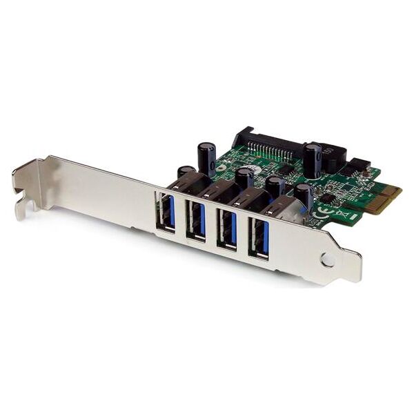 startech pexusb3s4v adattatore scheda controller pci express pcie superspeed usb 3 - pexusb3s4v