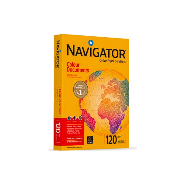 navigator ncd1200102 carta inkjet a3 297x420 mm opaco 500 fogli bianco - ncd1200102