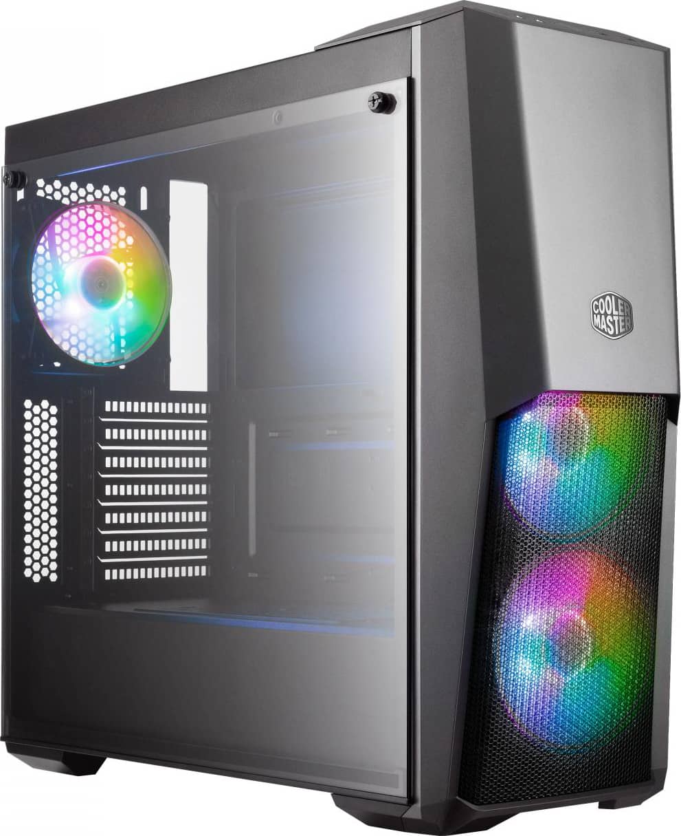 cooler master mcb-b500d-kgnn-s01 case pc desktop midi tower per pc colore nero - mcb-b500d-kgnn-s01 masterbox mb500 argb