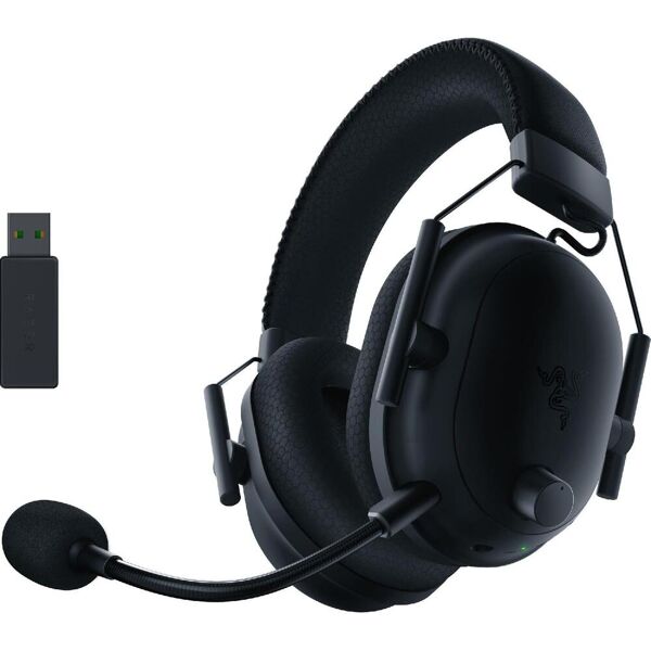 razer rz04-03220100-r3m1 cuffie gaming wireless con microfono , colore nero - blackshark v2 pro