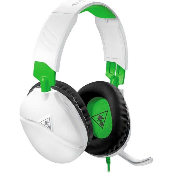 turtle beach tbs-2455-02 cuffie gaming, colore bianco/verde - tbs-2455-02