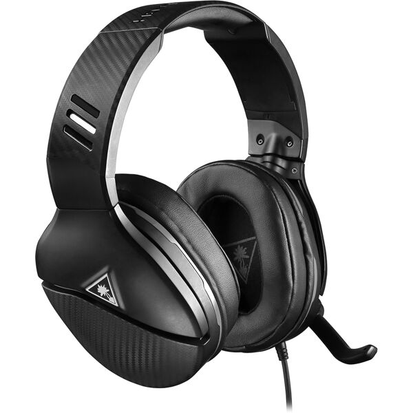 turtle beach tbs-3200-02 cuffie gaming con microfono, con filo, colore nero - recon 200