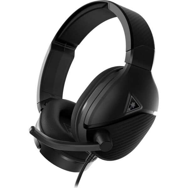 turtle beach tbs-6300-02 cuffie gaming con microfono, con filo, colore nero - recon 200 gen 2