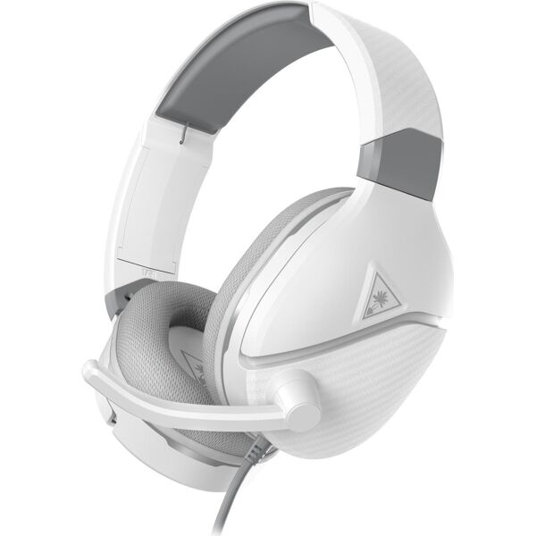 turtle beach tbs-6305-02 cuffie gaming con microfono, con filo, colore bianco - recon 200 gen 2