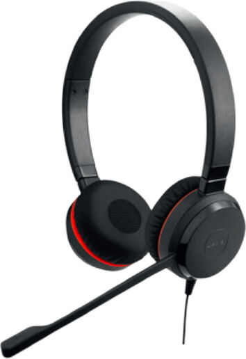 jabra 4999-823-309 cuffia padiglione con microfono usb colore nero - 4999-823-309 evolve 20se ms stereo