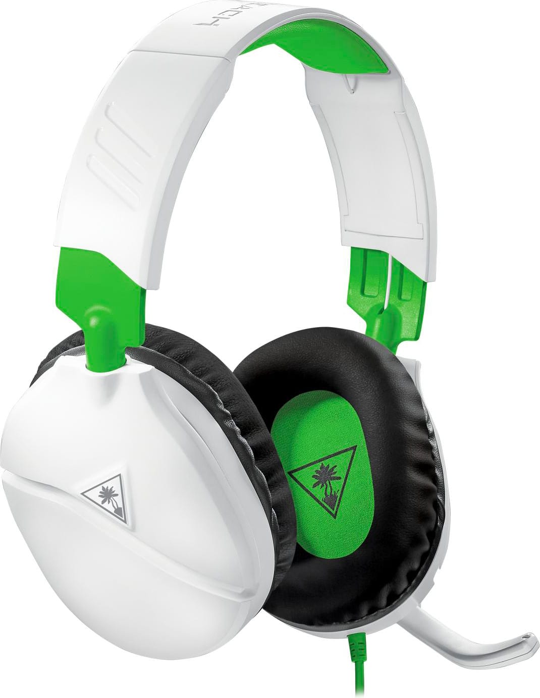 turtle beach tbs-2455-02 cuffie gaming, colore bianco/verde - tbs-2455-02