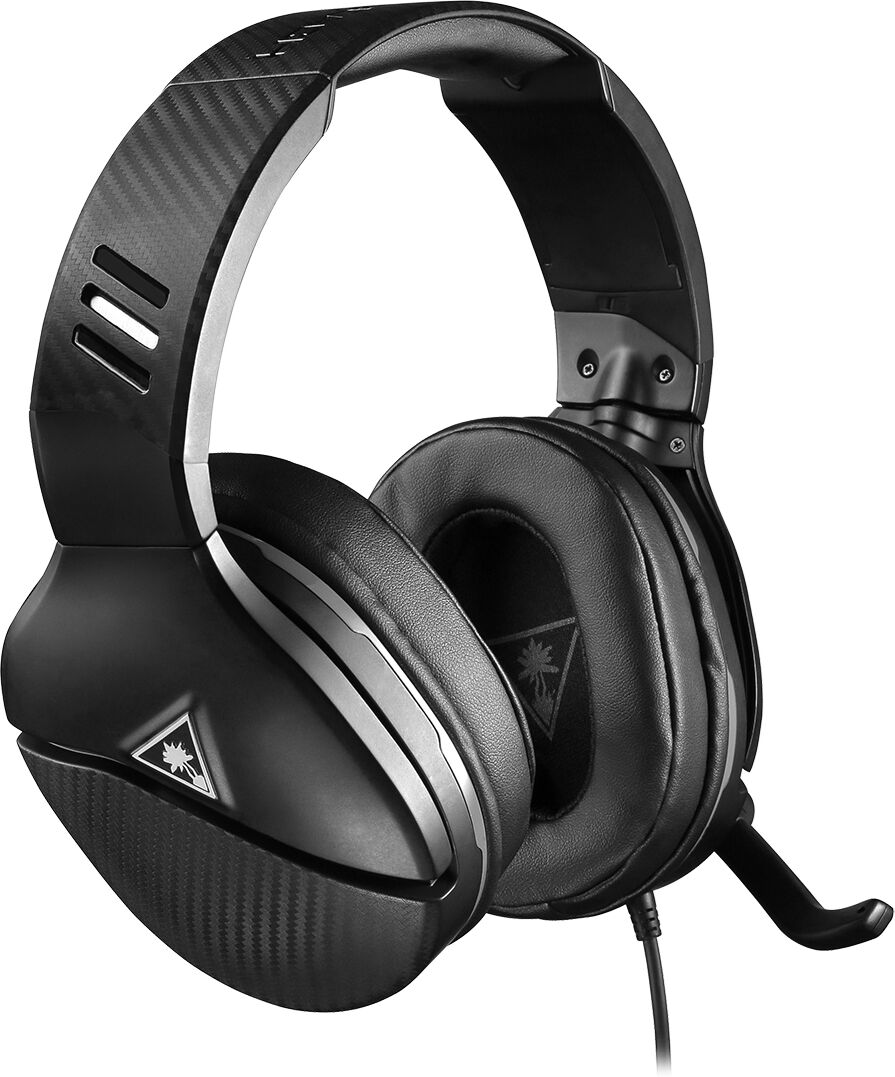 turtle beach tbs-3200-02 cuffie gaming con microfono, con filo, colore nero - recon 200