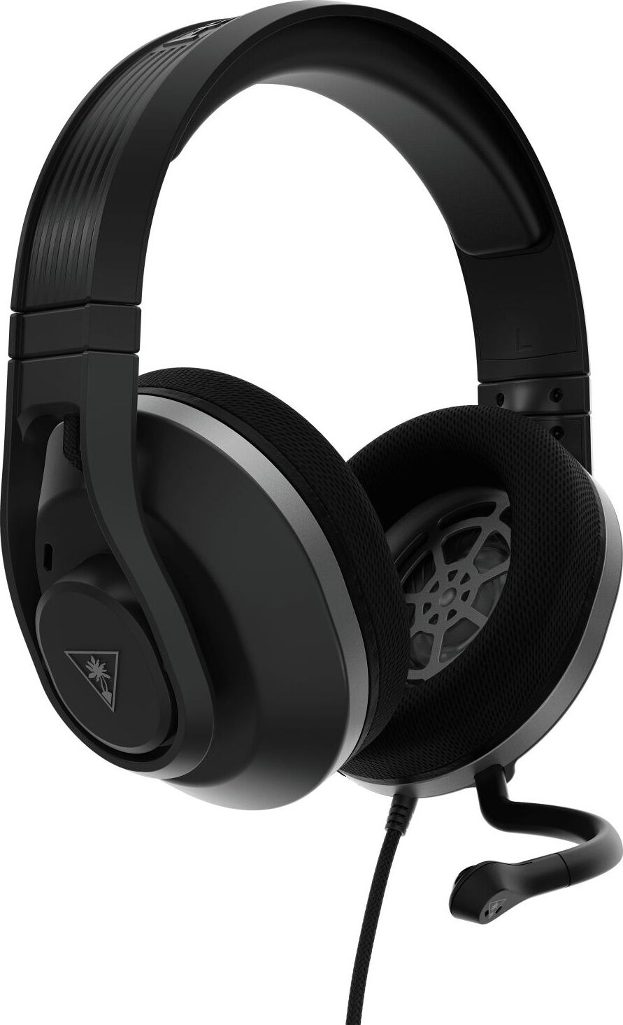 turtle beach tbs-6400-02 cuffie gaming microfono, colore nero - recon 500