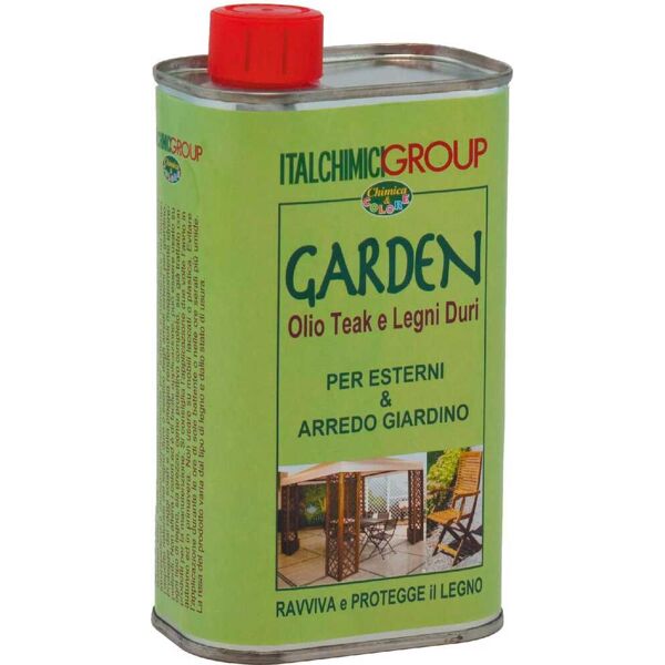 italchimici 73946 garden olio per teak e legni duri ml 0,500 pezzi 12 - 73946