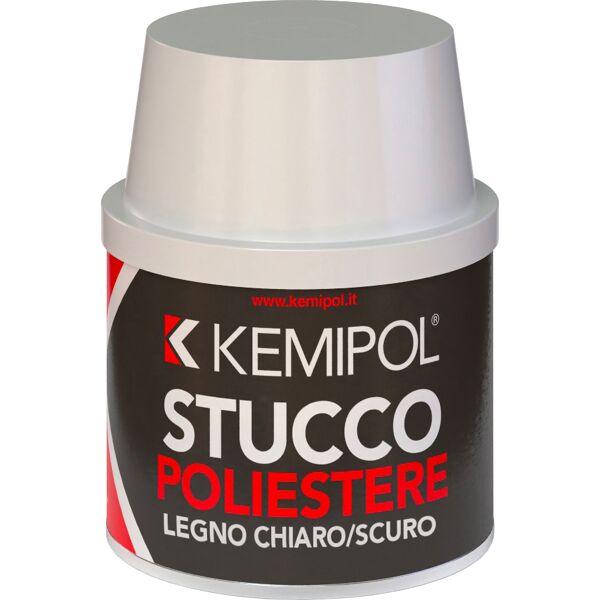 kemipol rstlc0150 stucco poliestere per legno chiaro / scuro ml 150 pezzi 12 - rstlc0150