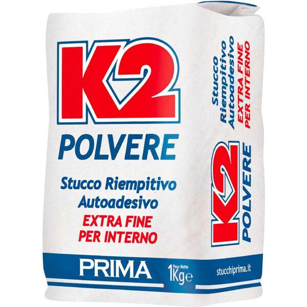 prima a009 stucco in polvere k2 da kg. 1 pezzi 24 - a009