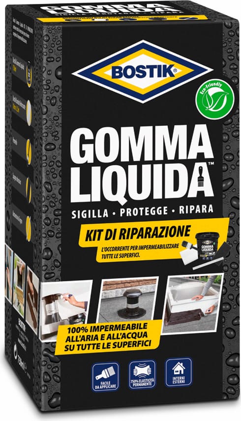 bostik d2072 gomma liquida kit di riparazione pezzi 6 - d2072