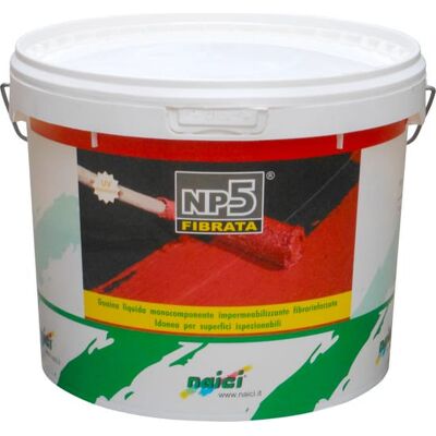 naici Np5 Kg.20 Bia.Fi Guaina Liquida Impermeabilizzante Fibrorinforzata Pronta All'Uso Colore Bianco Quantità 20 Kg - Np5 naici Np5 Kg.20 Bia.Fi Guaina Liquida Impermeabilizzante Fibrorinforzata Pronta All'Uso Colore Bianco Quantità 20 Kg - Np5