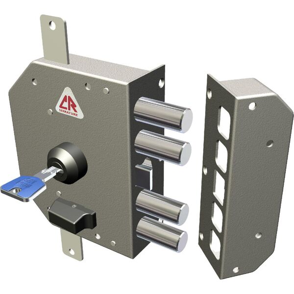 cr serrature 3250c-02nk55/29 serratura porta blindata cilindro Ø 29 mm con scrocco - 3250c-02nk55/29
