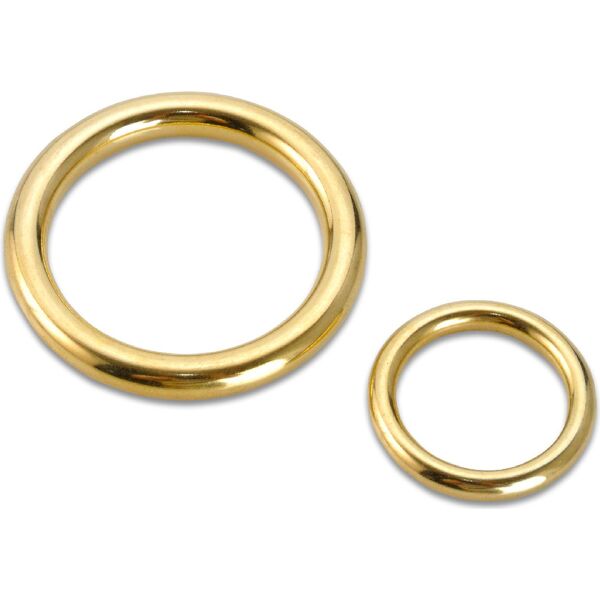 metal minuterie 101-32/44 anelli tubolari ottone 32 / 44 pezzi 100 - 101-32/44