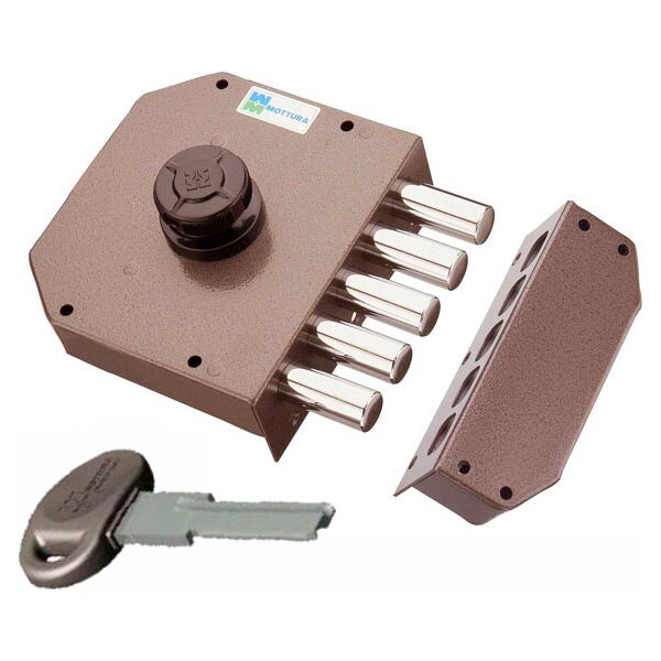 mottura 30601 serratura da applicare legno pompa 5 pistoni entrata 63 mm dx - 30601