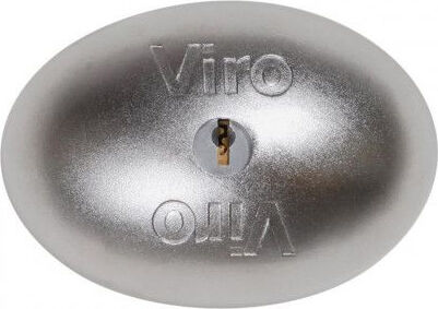 viro 4222 lucchetto singolo in acciaio per chiusura furgoni camin van sicurezza lock