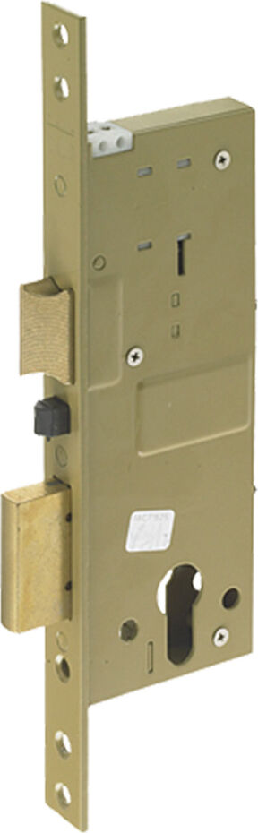 yale y5810040 serratura elettrica da infilare per porta legno per articolo 581 e 39.5 bordo quadro - y5810040